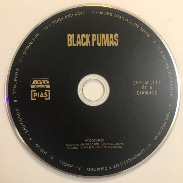 Label Disc: Black Pumas – Chronicles Of A Diamond CD | Relix