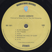 Label Disc: Black Sabbath – Black Sabbath (180 Gram Limited Edition LP Vinyl) Vinyl LP | Relix