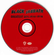 Label Disc: Black Sabbath – Greatest Hits 1970-1978 CD | Relix
