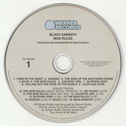 Label Disc: Black Sabbath – Mob Rules: Deluxe Edition CD | Relix
