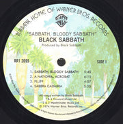 Label Disc: Black Sabbath – Sabbath Bloody Sabbath (180 Gram Limited Edition LP Vinyl) Vinyl LP | Relix