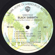 Label Disc: Black Sabbath – Sabotage (180 Gram Limited Edition LP Vinyl) Vinyl LP | Relix