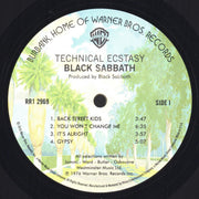 Label Disc: Black Sabbath – Technical Ecstasy (180 Gram Limited Edition LP Vinyl) Vinyl LP | Relix