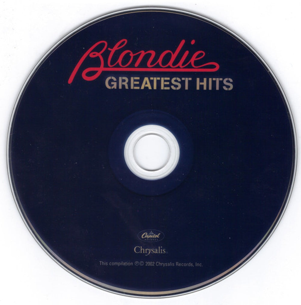 Label Disc: Blondie – Greatest Hits (CD) CD | Relix