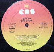 Label Disc: Bob Dylan – Saved Vinyl LP | Relix