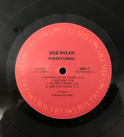 Label Disc: Bob Dylan – Street-Legal Vinyl LP | Relix