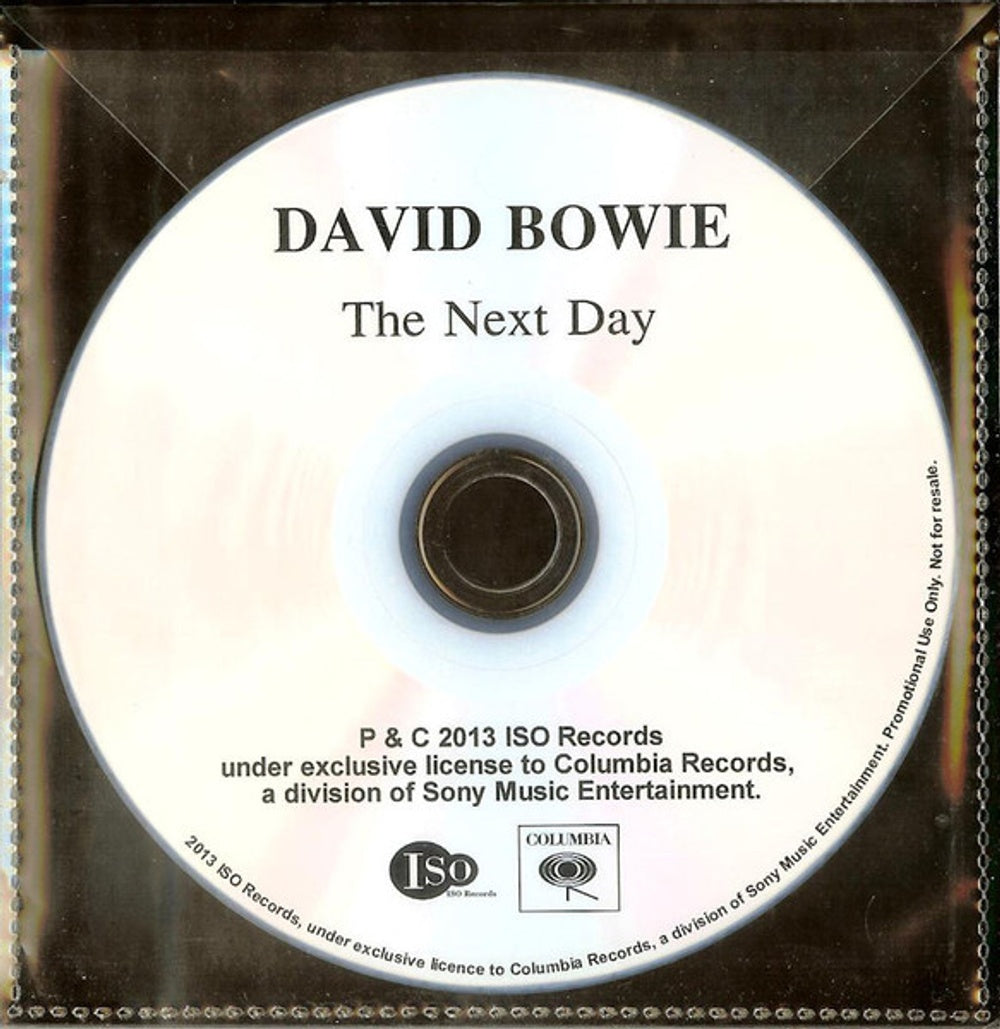 Label Disc: Bowie, David – The Next Day CD | Relix