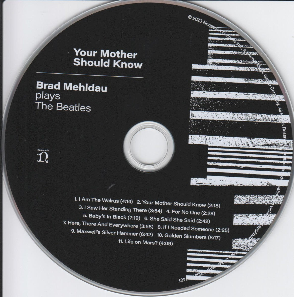 Label Disc: Brad Mehldau – Your Mother Should Know: Brad Mehldau Plays The Beatles CD | Relix