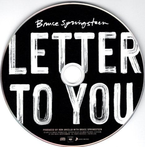 Label Disc: Bruce Springsteen – Letter To You CD | Relix