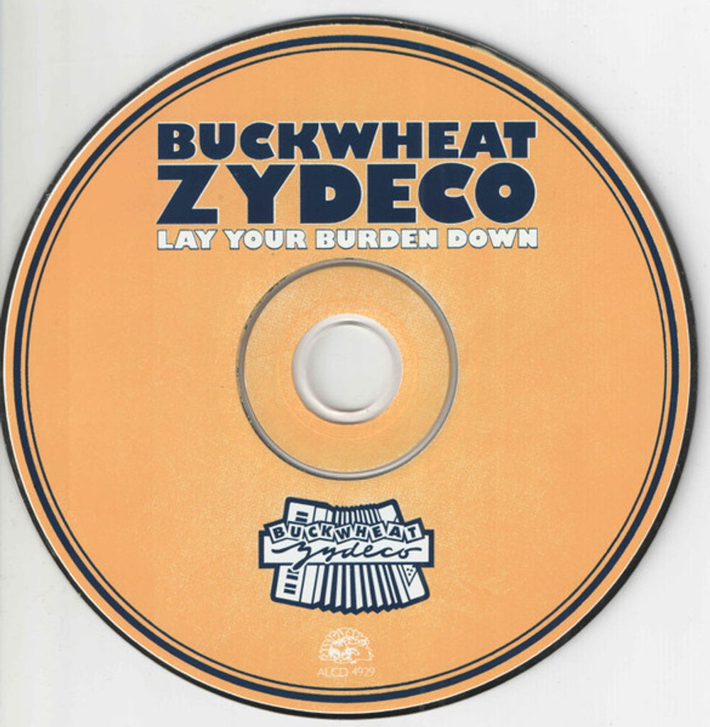 Label Disc: Buckwheat Zydeco – Lay Your Burden Down CD | Relix