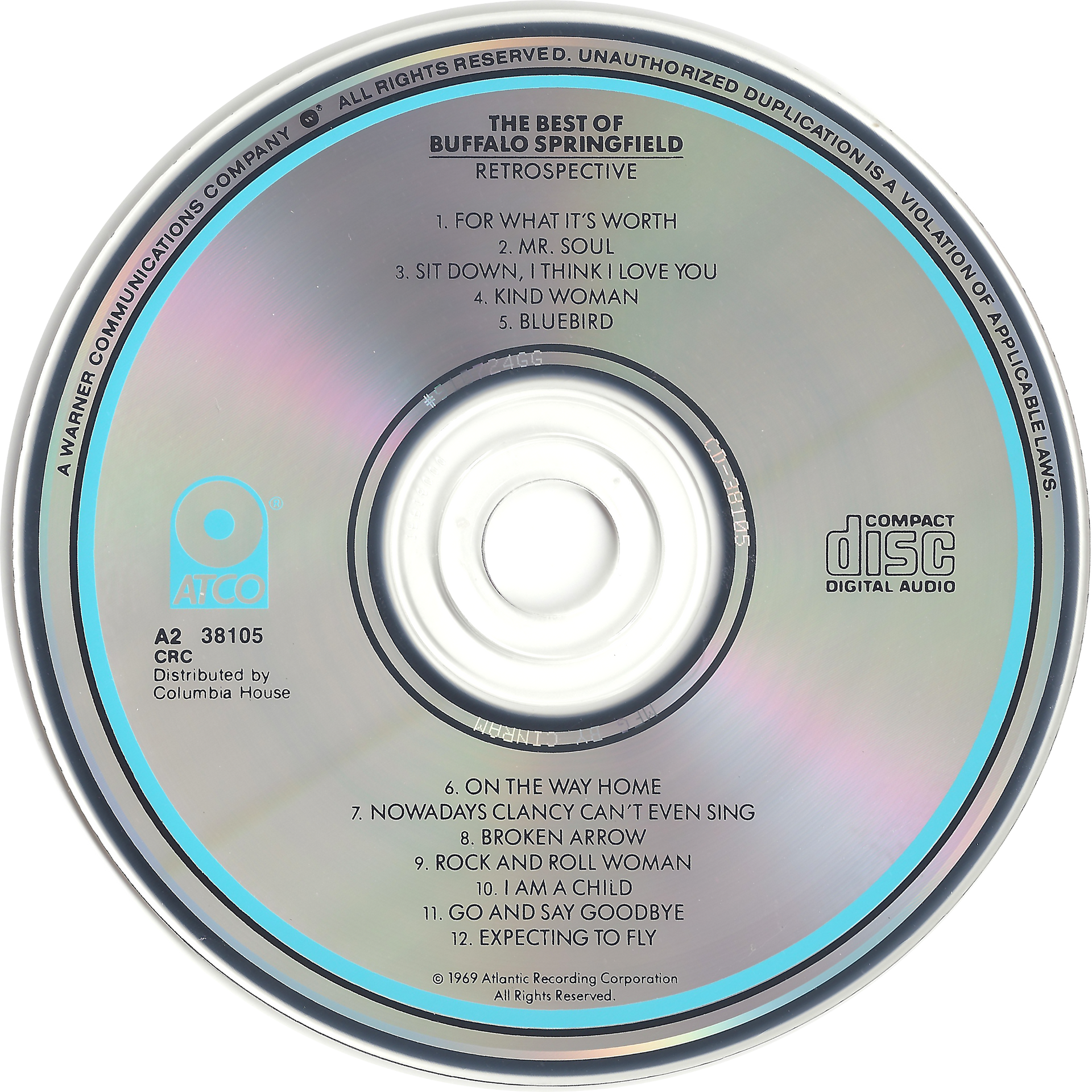 Label Disc: Buffalo Springfield – Retrospective CD | Relix