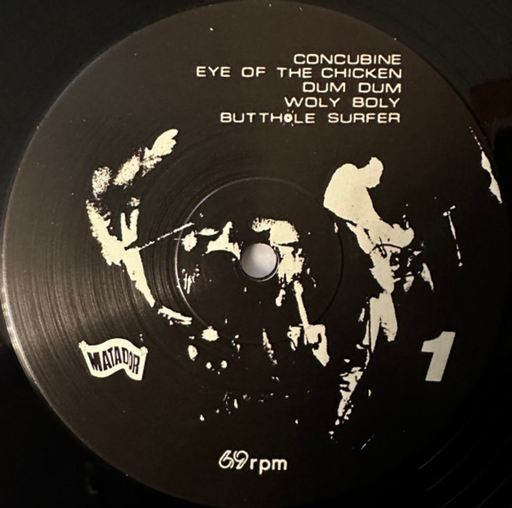 Label Disc: Butthole Surfers – Psychic.... Powerless.... Another Man's Sac Vinyl LP | Relix