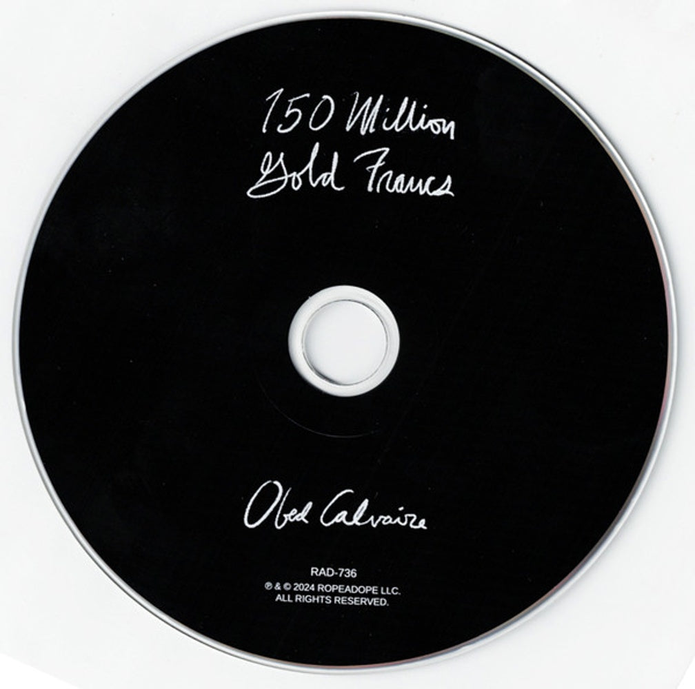 Label Disc: Calvaire, Obed – 150 Million Gold Francs CD | Relix