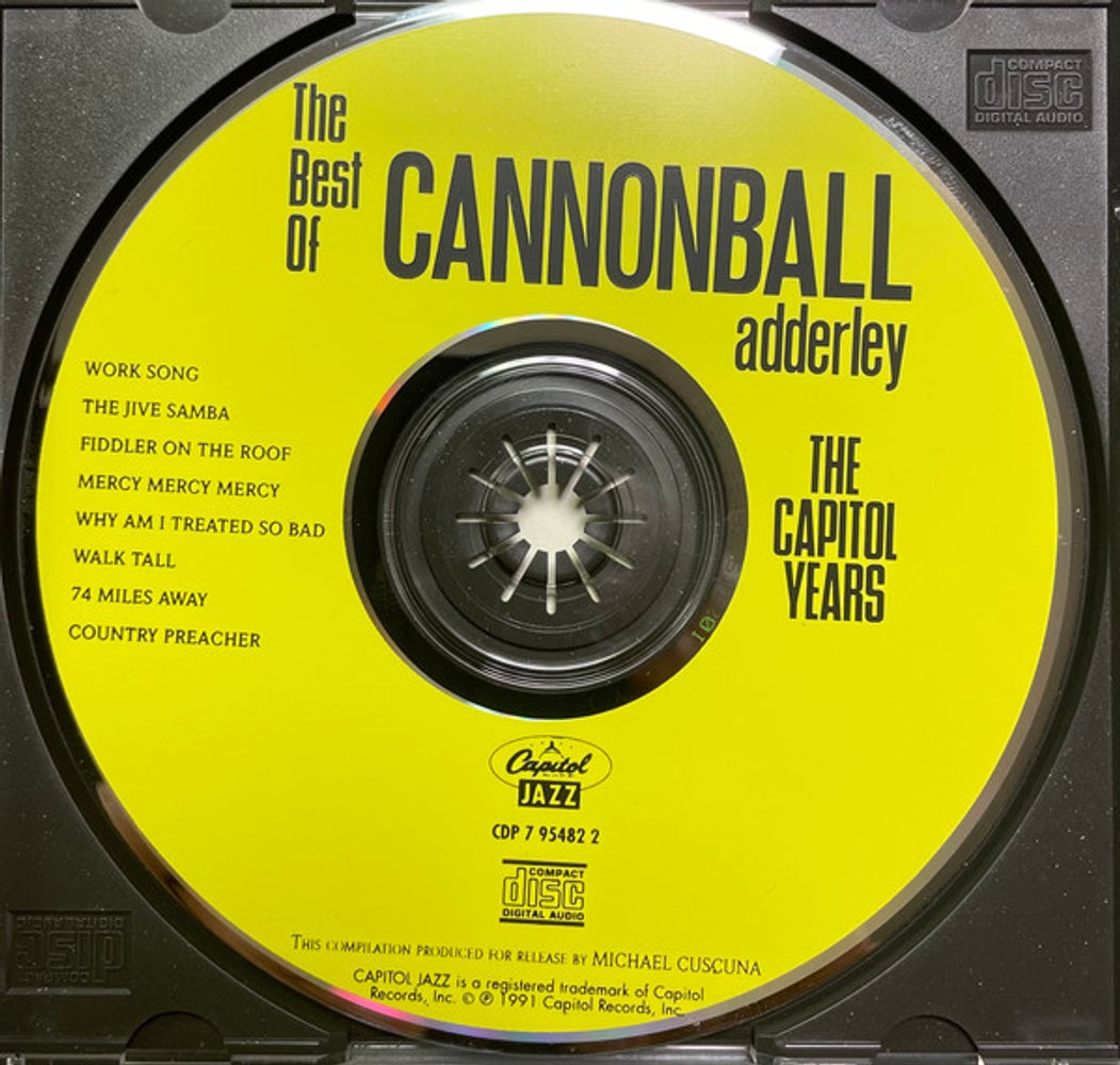Label Disc: Cannonball Adderley Quintet – Best of the Capitol Years CD | Relix