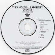 Label Disc: Cannonball Adderley Quintet – Country Preacher: Live at Operation Breadbasket CD | Relix