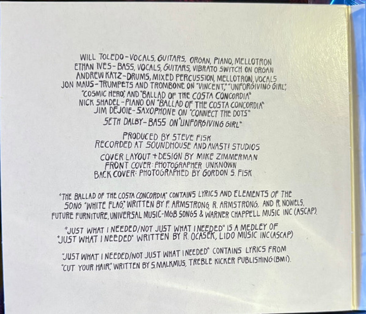 Label Disc: Car Seat Headrest – Teens Of Denial CD | Relix