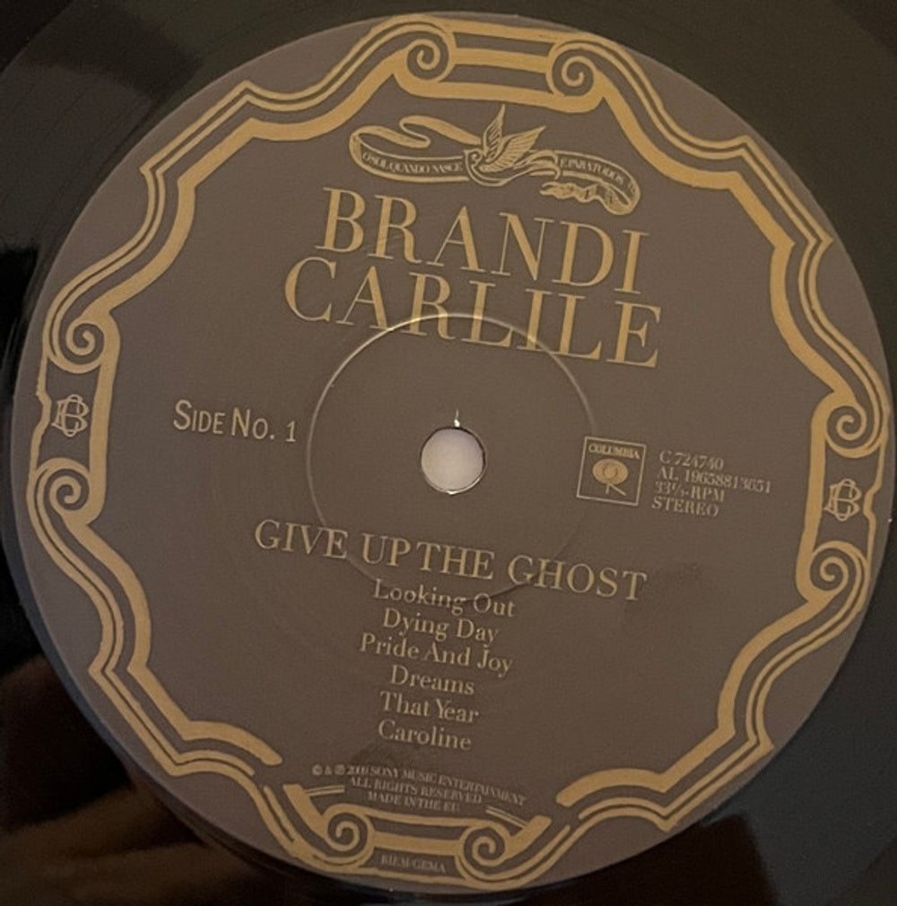 Label Disc: Carlile, Brandi – Give Up The Ghost Vinyl LP | Relix