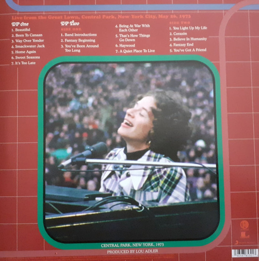 Label Disc: Carole King – Home Again Vinyl LP | Relix