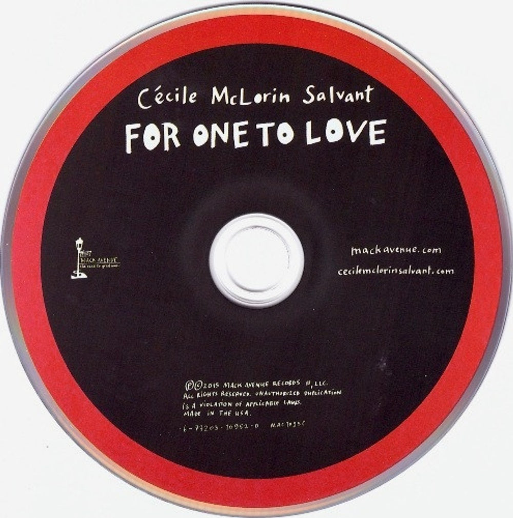Label Disc: Cecile McLorin Salvant – For One to Love CD | Relix