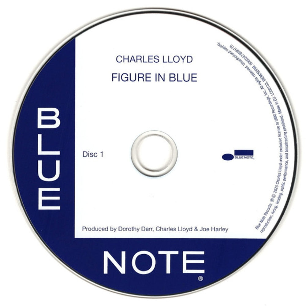 Label Disc: Charles Lloyd – Figure In Blue CD | Relix