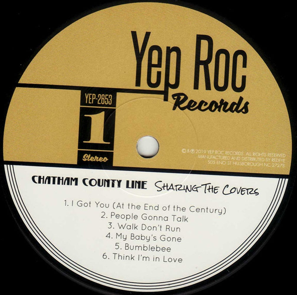 Label Disc: Chatham County Line – Sharing The Covers Vinyl LP | Relix