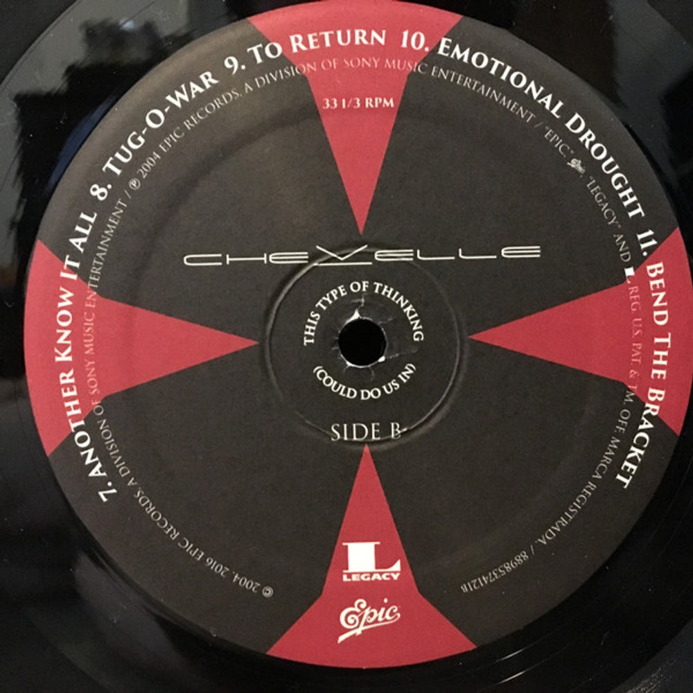 Label Disc: Chevelle – This Type Of Thinking (Could Do Us In LP Vinyl) Vinyl LP | Relix