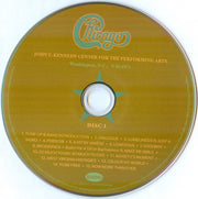 Label Disc: Chicago – Chicago At The John F. Kennedy Center For The Perf CD | Relix