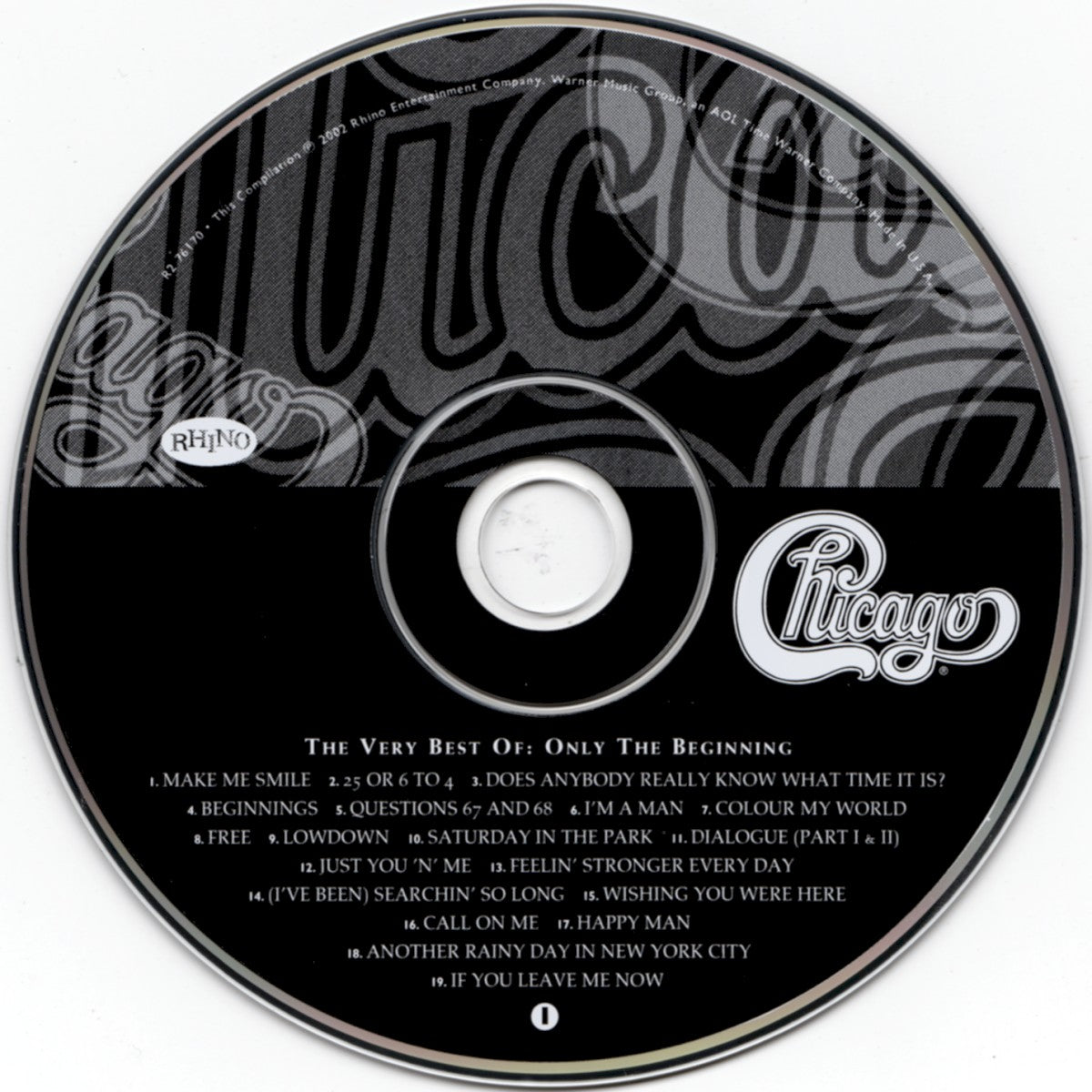 Label Disc: Chicago – The Very Best Of: Only The Beginning (2-CD) CD | Relix