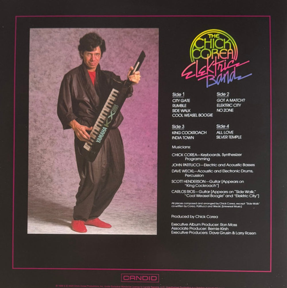 Label Disc: Chick Corea – Chick Corea Elektric Band (Gate LP Vinyl) Vinyl LP | Relix