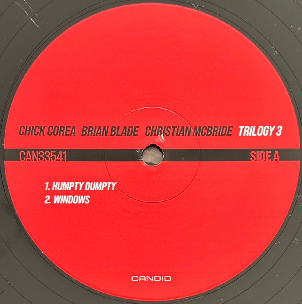 Label Disc: Chick Corea – Trilogy 3 (Gate LP Vinyl) Vinyl LP | Relix