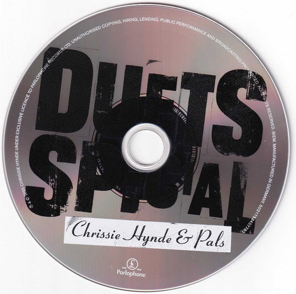 Label Disc: Chrissie Hynde – Duets Special CD | Relix