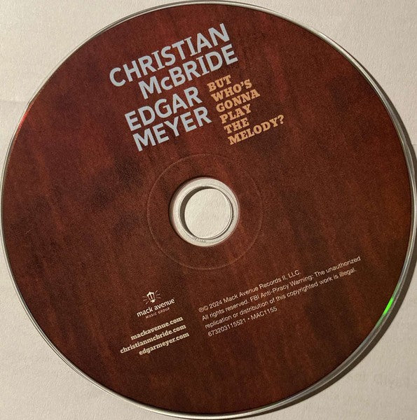 Label Disc: Christian Mcbride – But Whos Gonna Play The Melody? CD | Relix