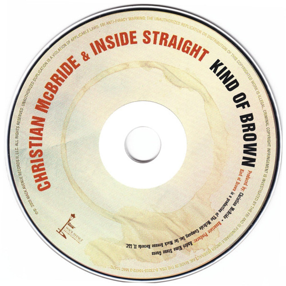 Label Disc: Christian McBride & Inside Straight – Kind of Brown CD | Relix