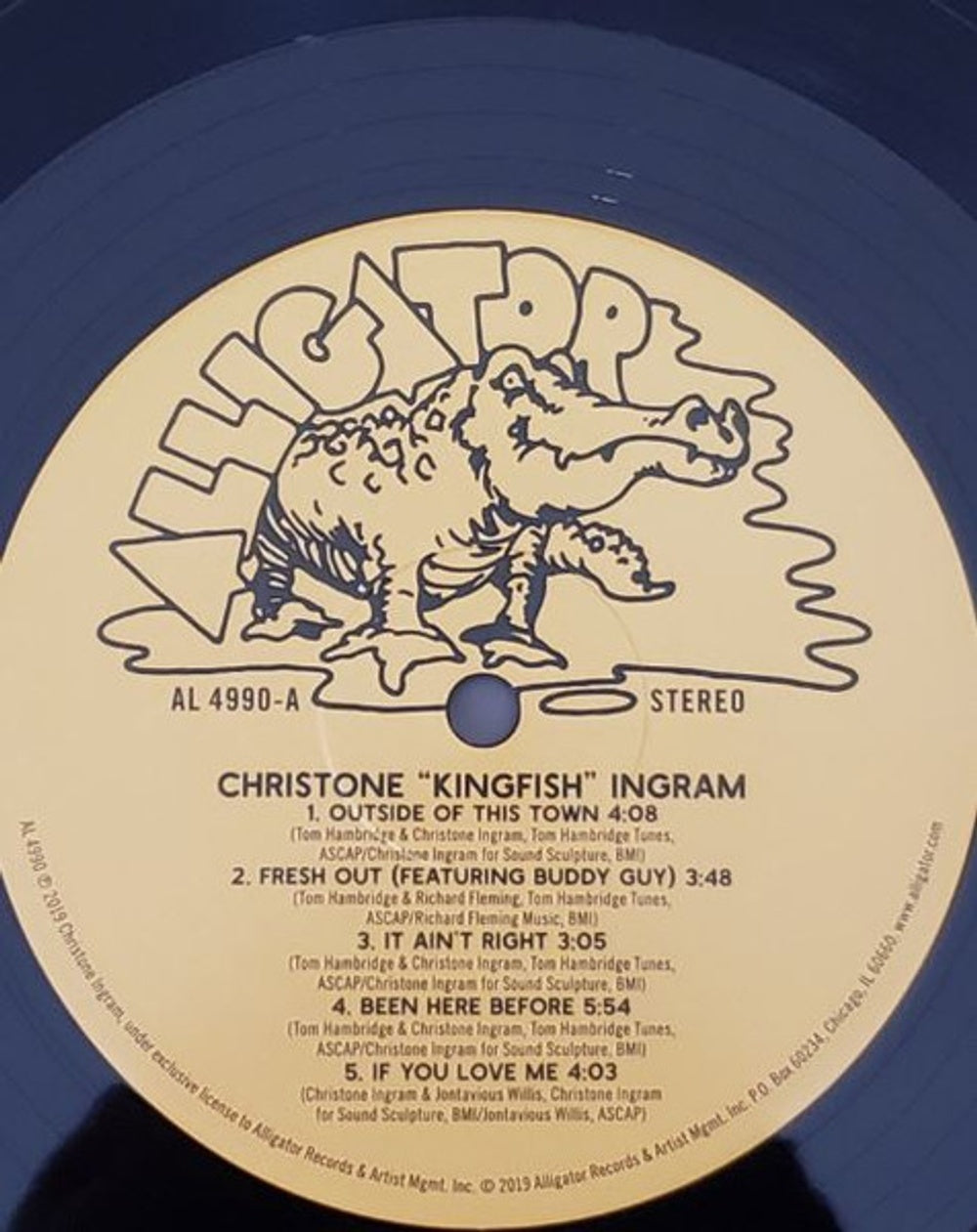 Label Disc: Christone "Kingfish" Ingram – Kingfish Vinyl LP | Relix