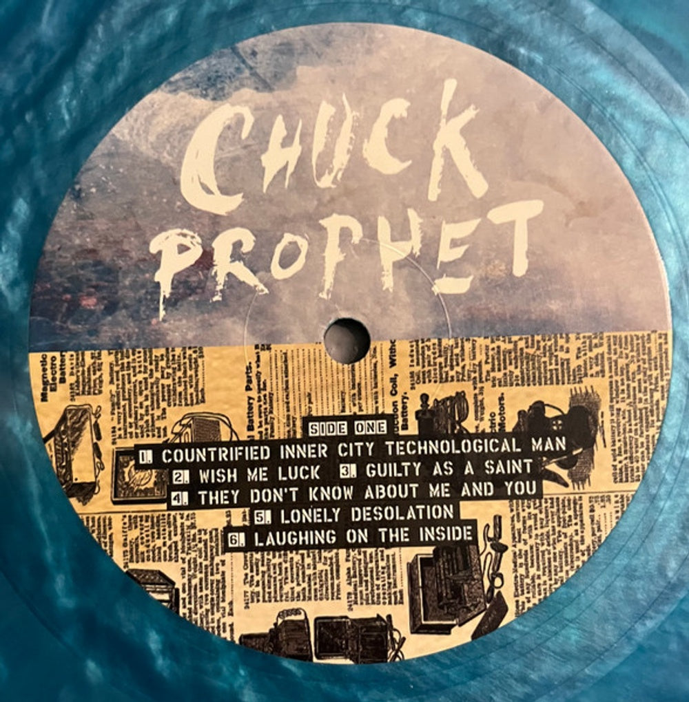 Label Disc: Chuck Prophet – Night Surfer (Colored, Aniv LP Vinyl) Vinyl LP | Relix