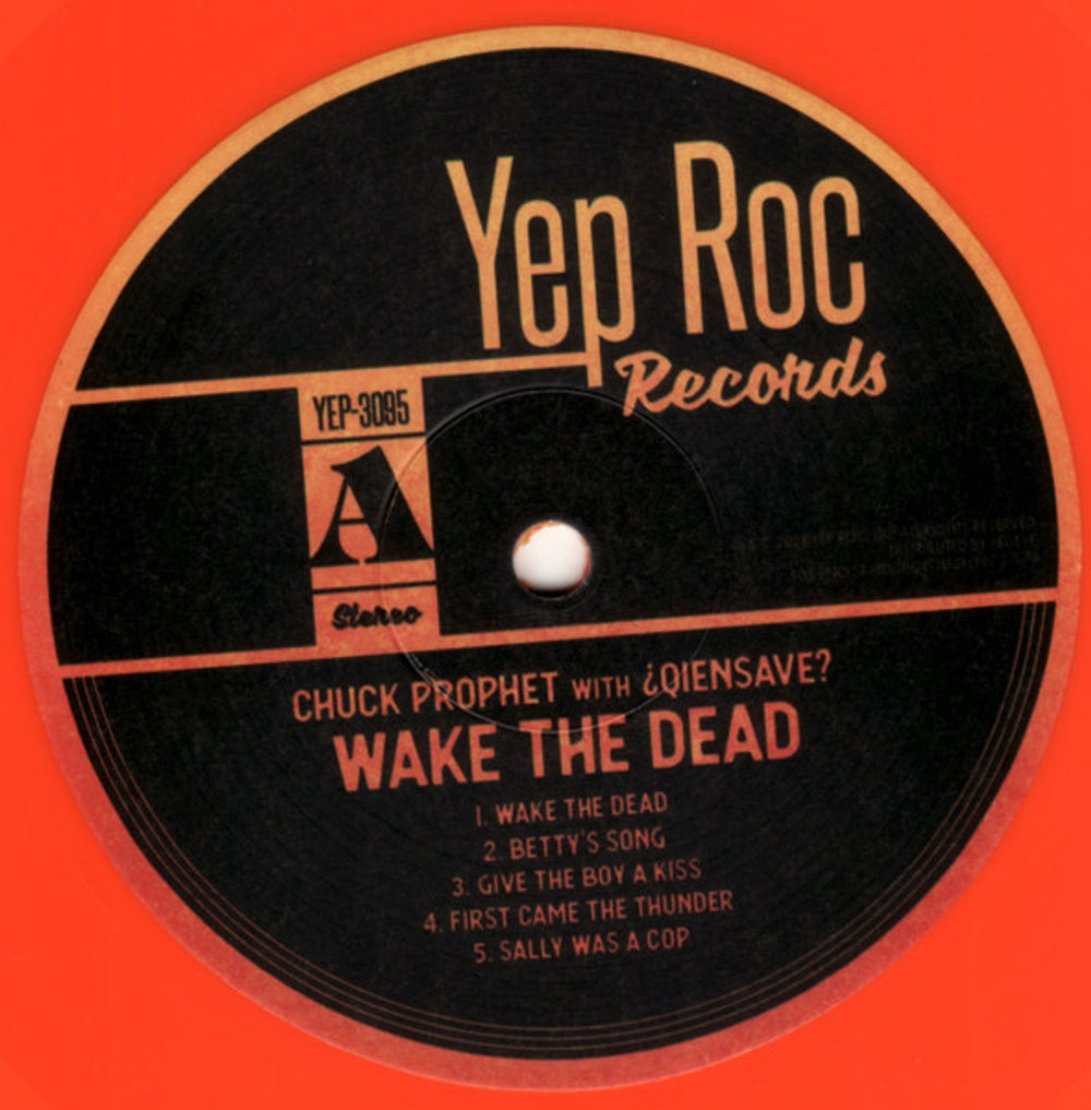 Label Disc: Chuck Prophet – Wake The Dead Vinyl LP | Relix