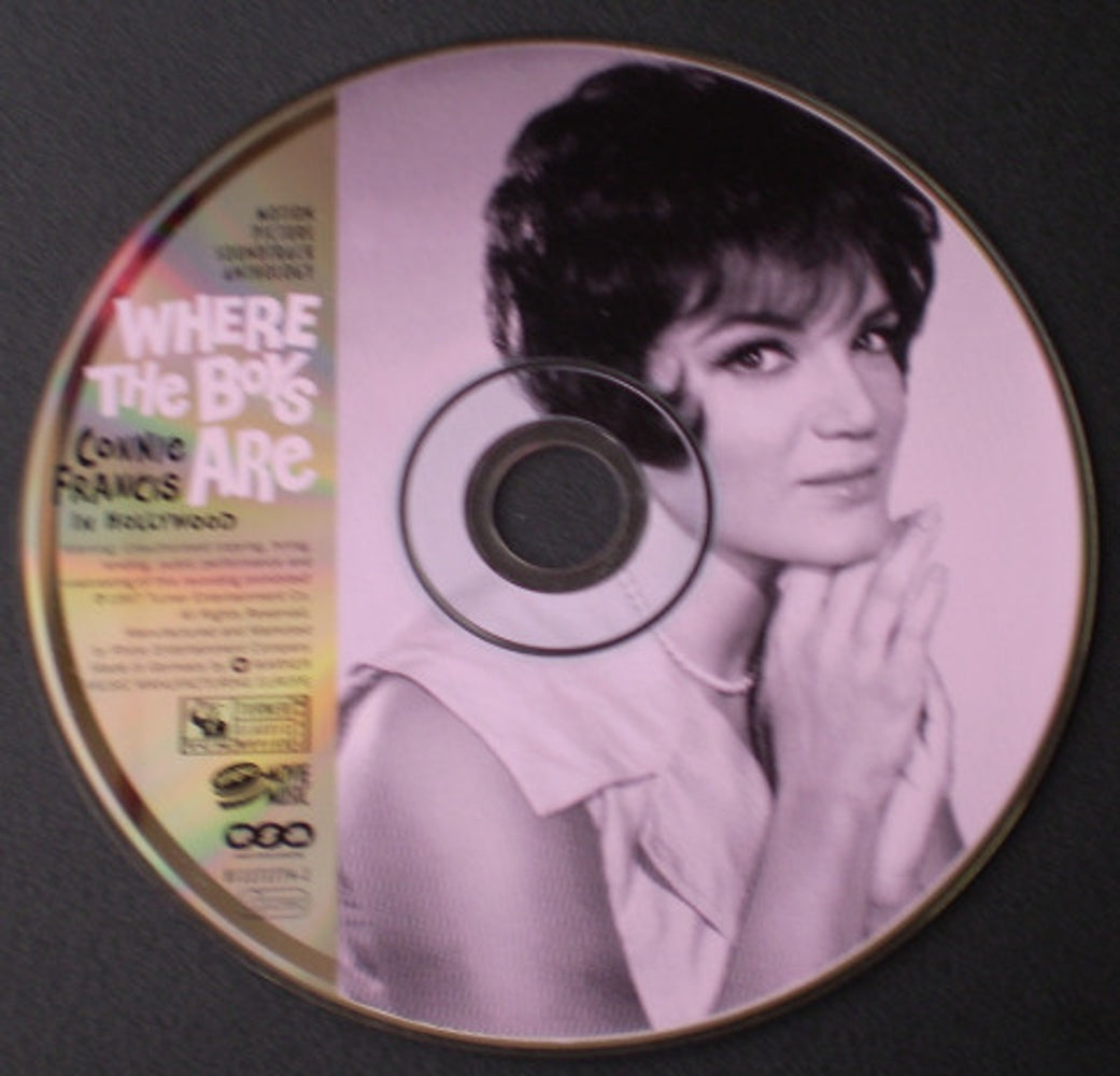 Label Disc: Connie Francis – Where the Boys Are: Connie Francis in Hollywood CD | Relix