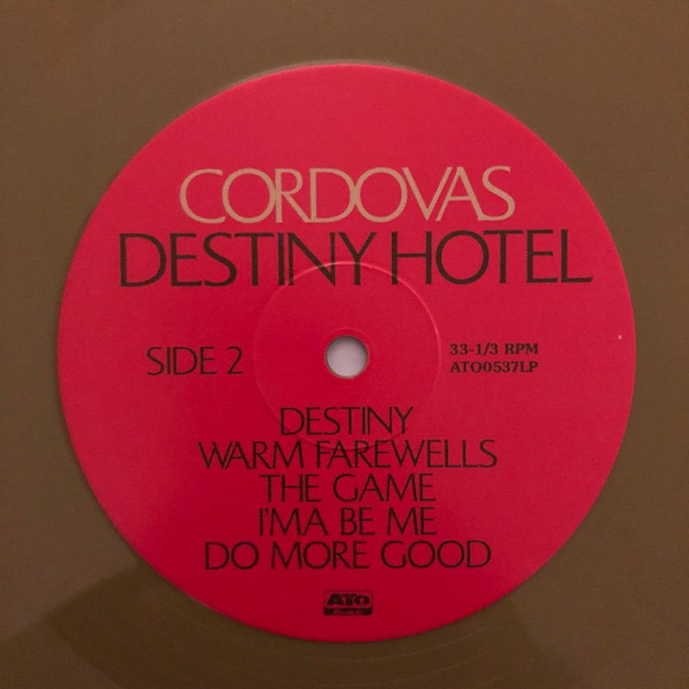 Label Disc: Cordovas – Destiny Hotel (Brown LP Vinyl) Vinyl LP | Relix