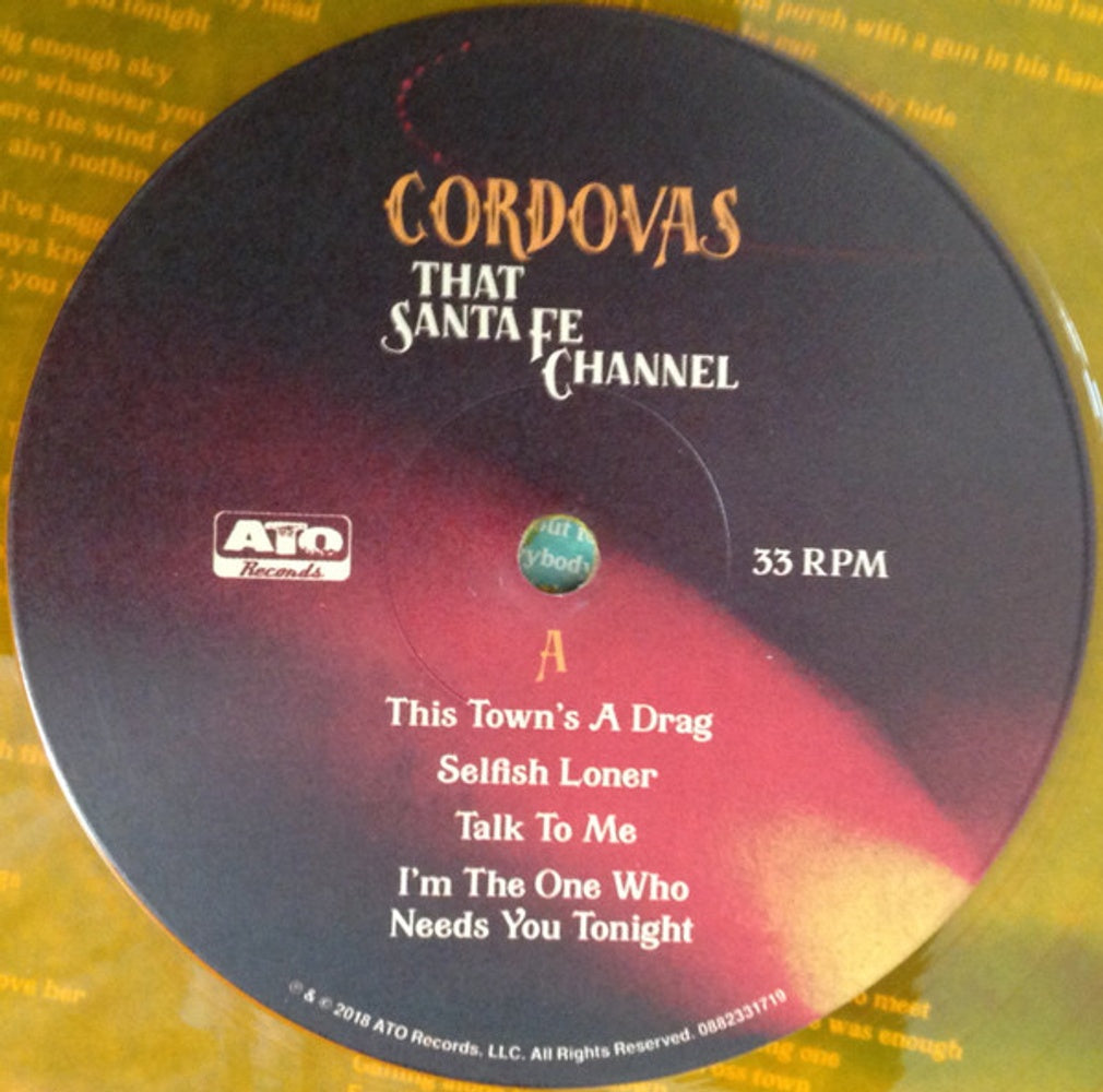 Label Disc: Cordovas – That Santa Fe Channel (Translucent Orange LP Vinyl) Vinyl LP | Relix