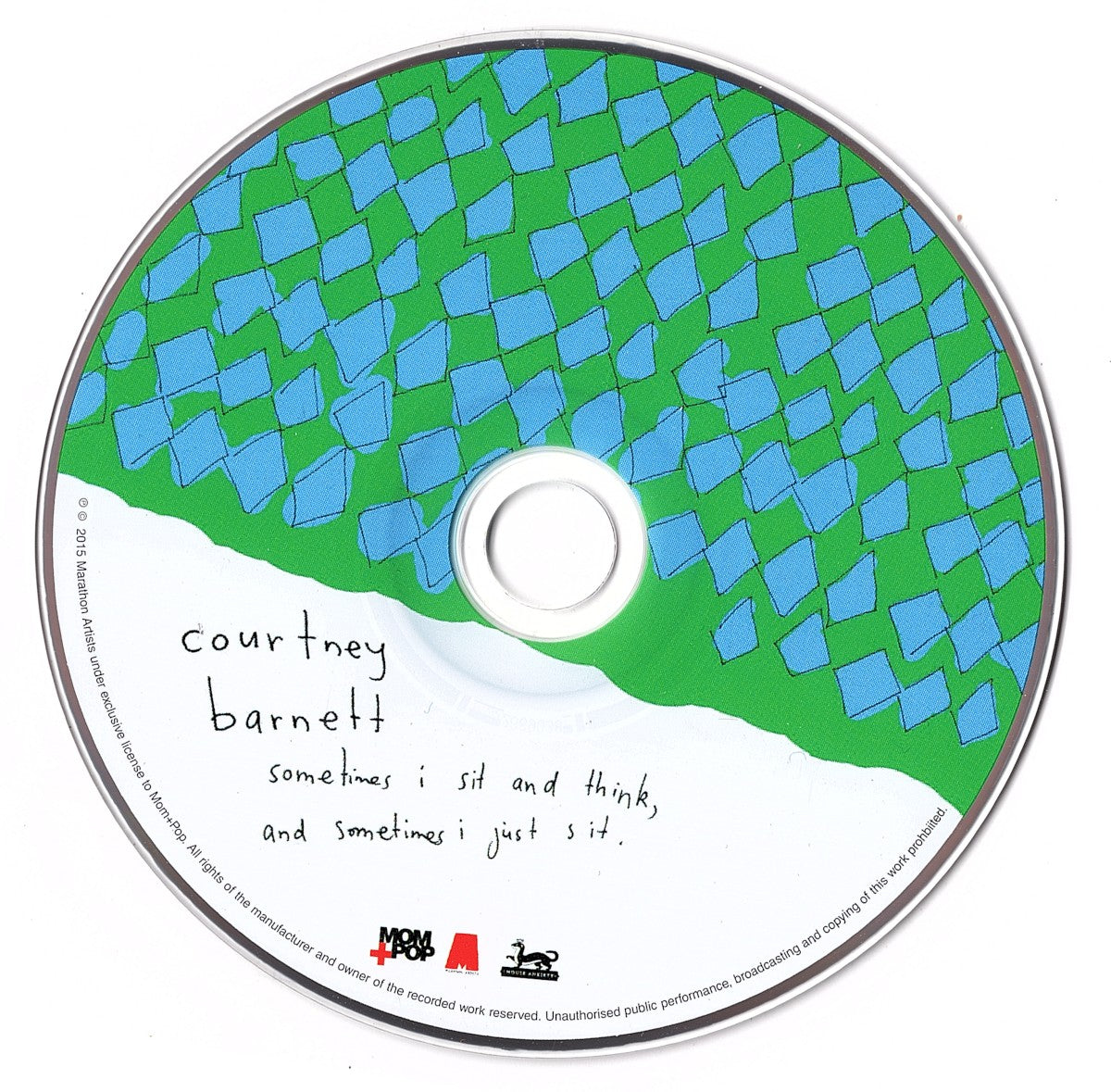 Label Disc: Courtney Barnett – Sometimes I Sit & Think & Sometimes I Just Sit CD | Relix