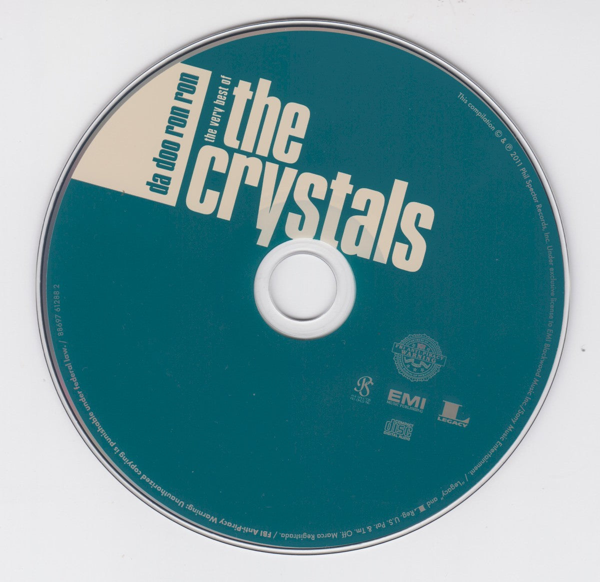 Label Disc: Crystals – The Best Of CD | Relix