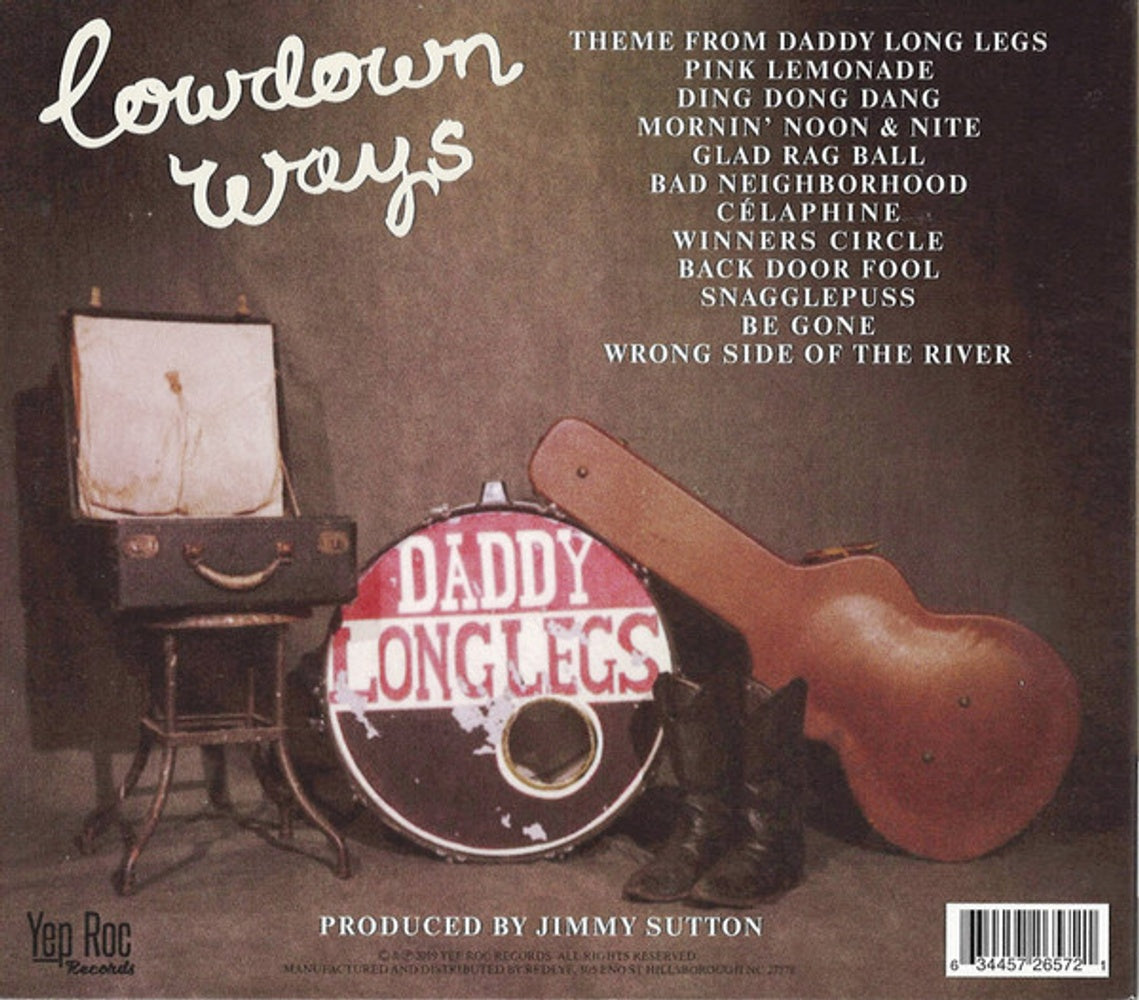Label Disc: Daddy Long Legs – Lowdown Ways CD | Relix