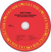 Label Disc: Daft Punk – Random Access Memories: 10th Anniversary Edition (2-CD) CD | Relix