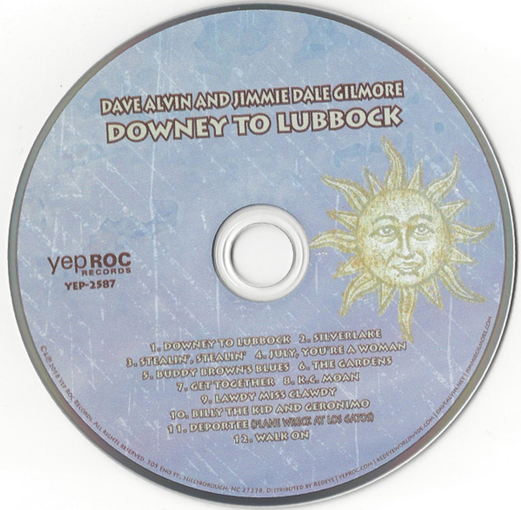 Label Disc: Dave Alvin – Downey To Lubbock CD | Relix