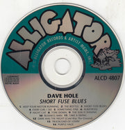 Label Disc: Dave Hole – Short Fuse Blues CD | Relix