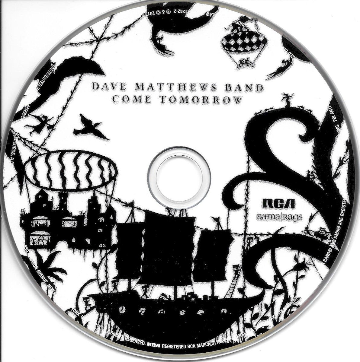 Label Disc: Dave Matthews Band – Come Tomorrow CD | Relix