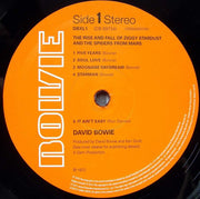 Label Disc: David Bowie – The Rise and Fall Of Ziggy Stardust And The Spiders From Mars (180 Gram LP Vinyl) Vinyl LP | Relix