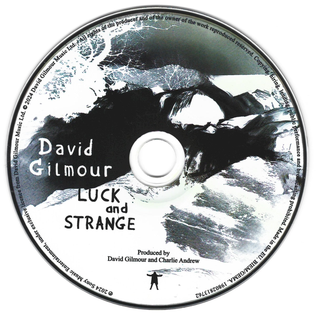 Label Disc: David Gilmour – Luck and Strange CD | Relix