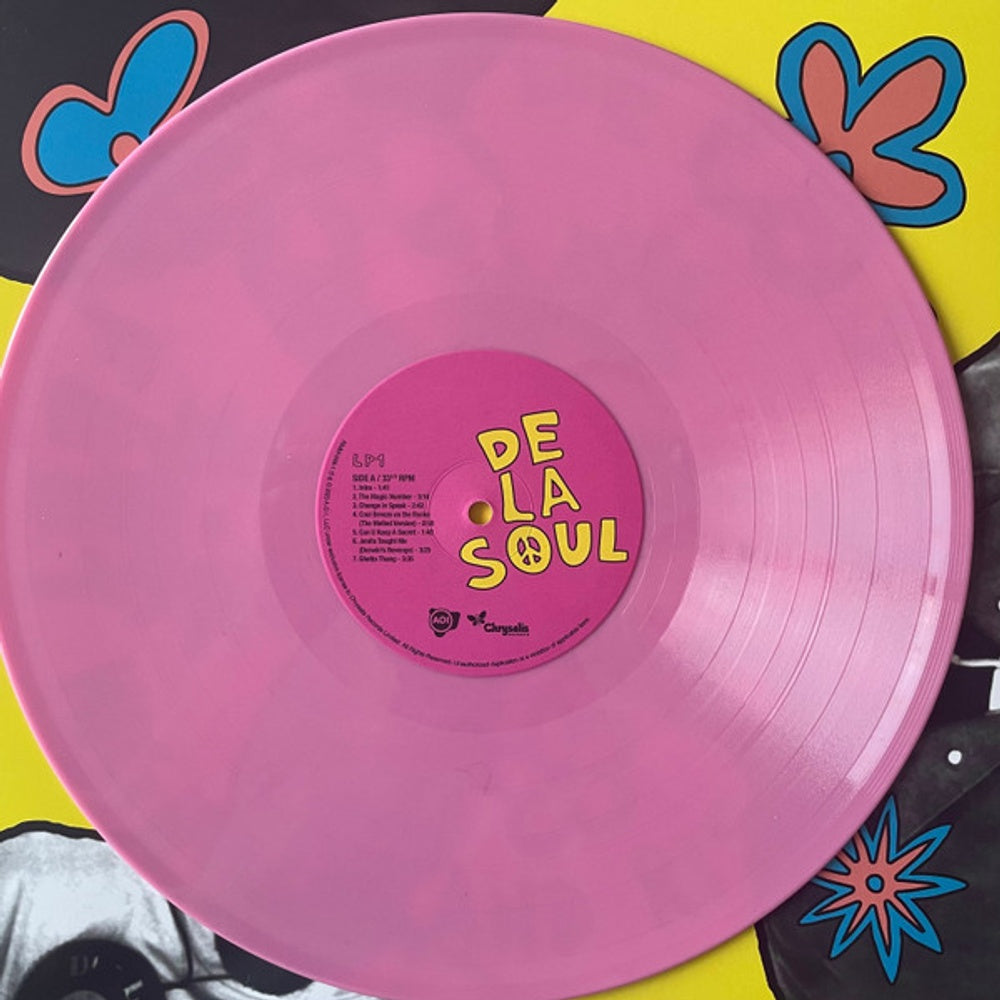 Label Disc: De La Soul – 3 Feet High And Rising (Magenta LP Vinyl) Vinyl LP | Relix