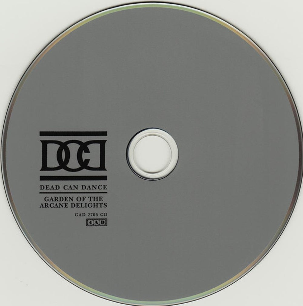 Label Disc: Dead Can Dance – Dead Can Dance [Reissued][EP] CD | Relix